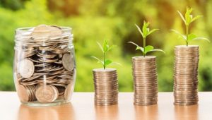 savings cash coins